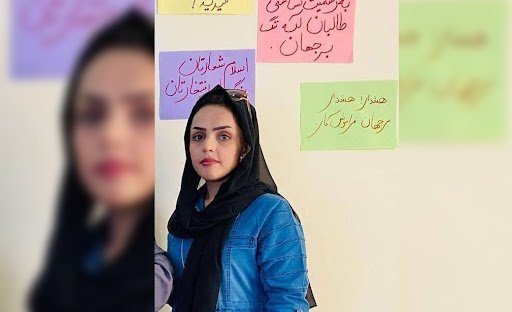 ایتلاف جنبش‌های اعتراضی زنان خواستار آزادی ندا پروانی از زندان گروه طالبان شد