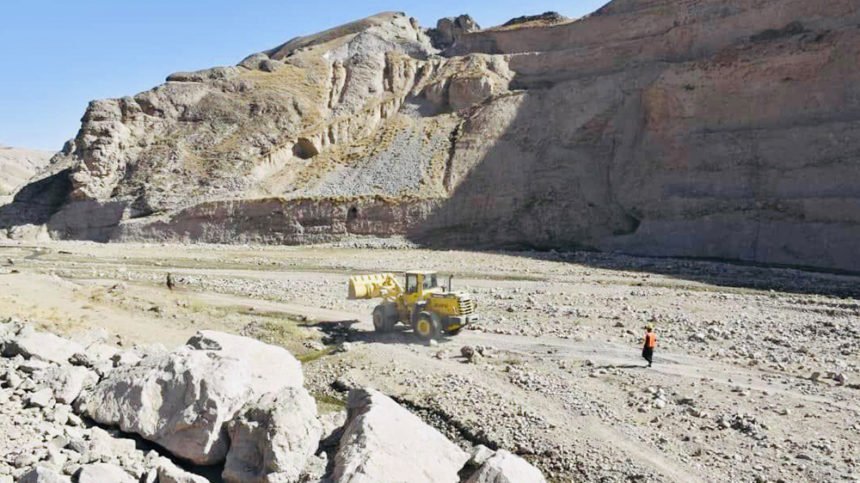 آغاز دوبارهی کار ساخت بند آبگردان «قادرآباد» توسط گروه طالبان
