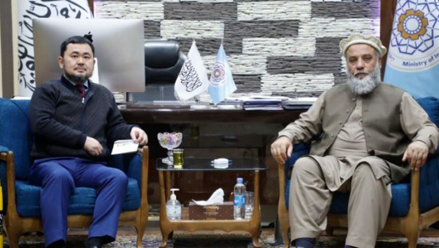 گروه طالبان از ایجاد خانه‌ی تجارت قزاقستان در افغانستان خبر دادند