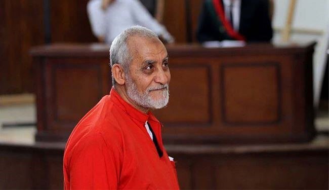 حکم اعدام رهبر اخوان‌المسلمین مصر صادر شد