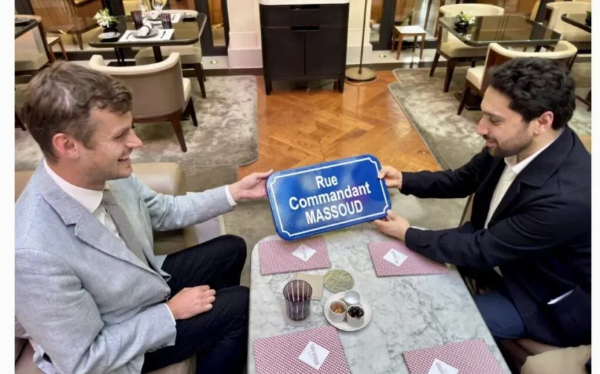 خیابانی در فرانسه به نام احمد شاه مسعود نام‌گذاری شد