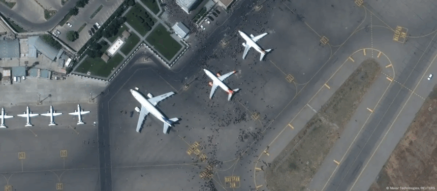 افزایش پروازها از آسمان افغانستان پس از جنگ ایران