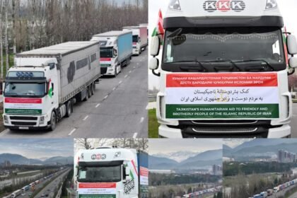 کمک های تاجیکستان به ایران